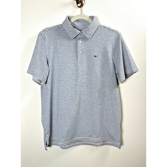 Vineyard Vines On The Go Sankaty Classy Preppy Coastal Stretch Casual Polo XL - Picture 1 of 8